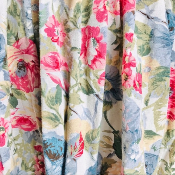 Vintage floral skirt - Picture 3 of 9